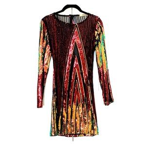 Night sequin dress